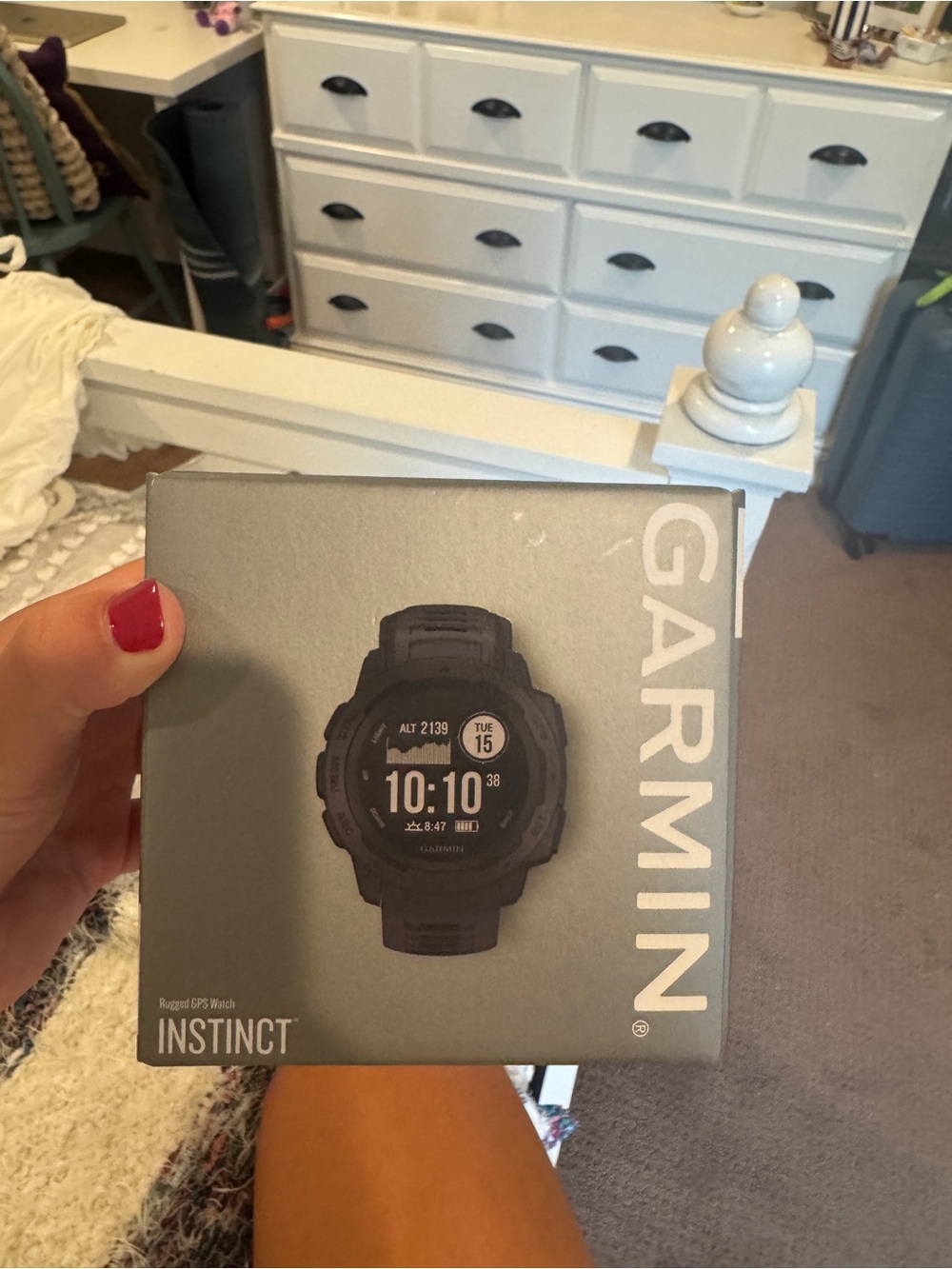 Garmin Rugged GPS Smartwatch in Dark Gray with Black Bezel - Picture 14 of 16